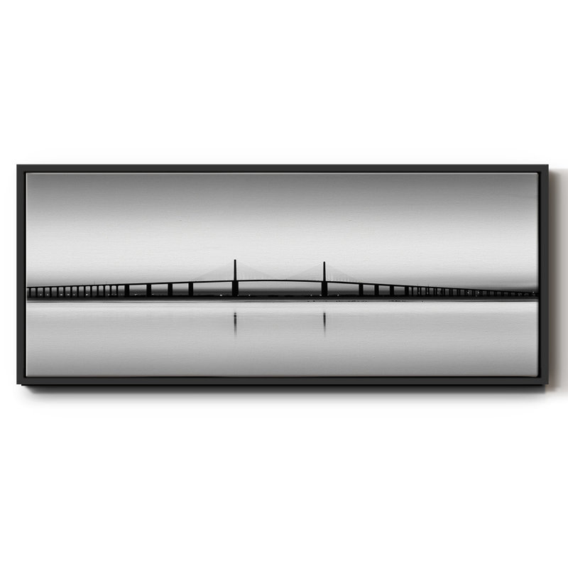 Sunshine Skyway- Framed Canvas
