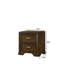 Mobilier de chambre à coucher 1pc 2 tiroirs Style