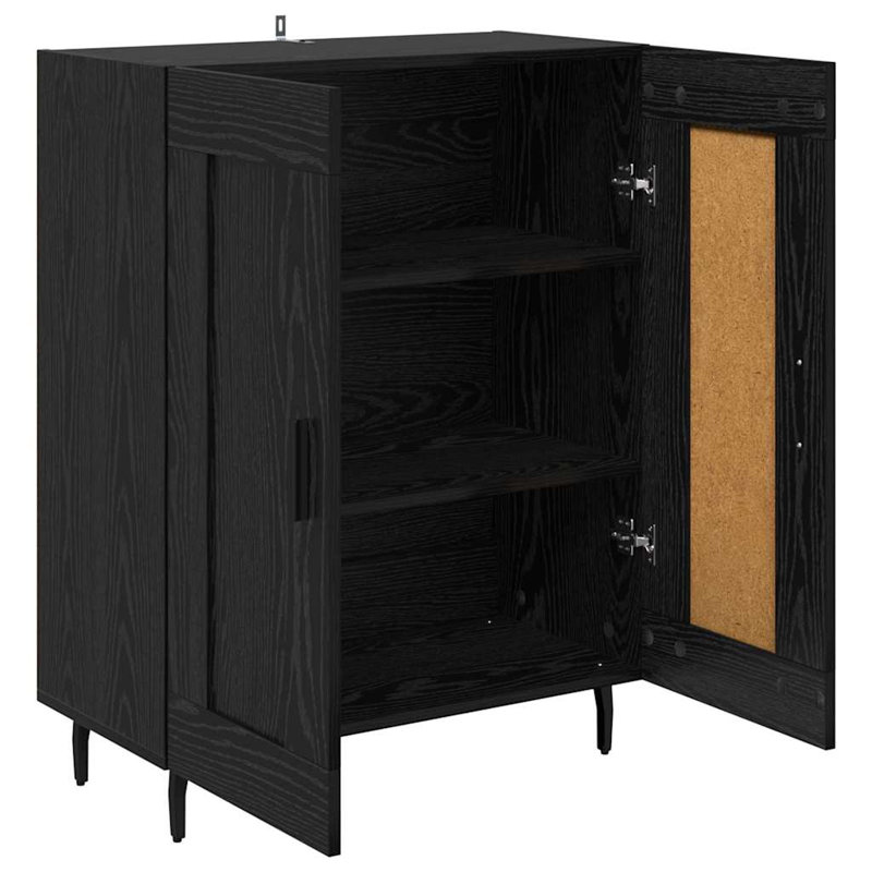 Sideboard Accent Chest, Black Oak