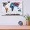 Art mural en verre «Map Graffiti» par Mark Ashkenazi, Hokku Designs, ACR-47438