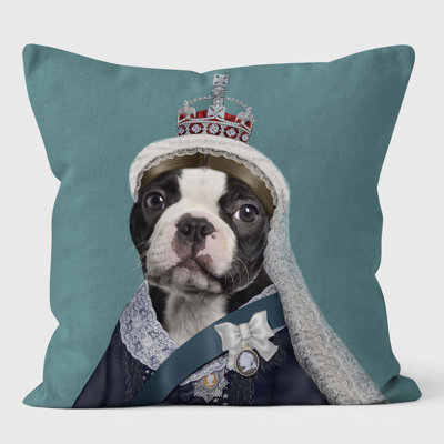 Queen Vic - Pets Rock Cushion