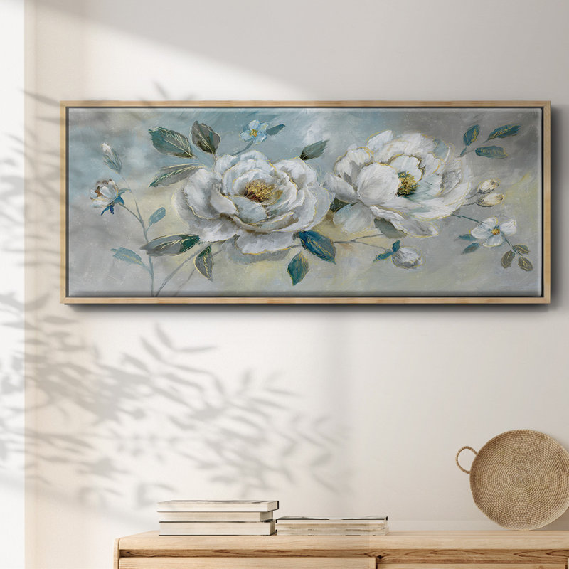 Darling Duo- Framed Canvas, 20" H x 50" W
