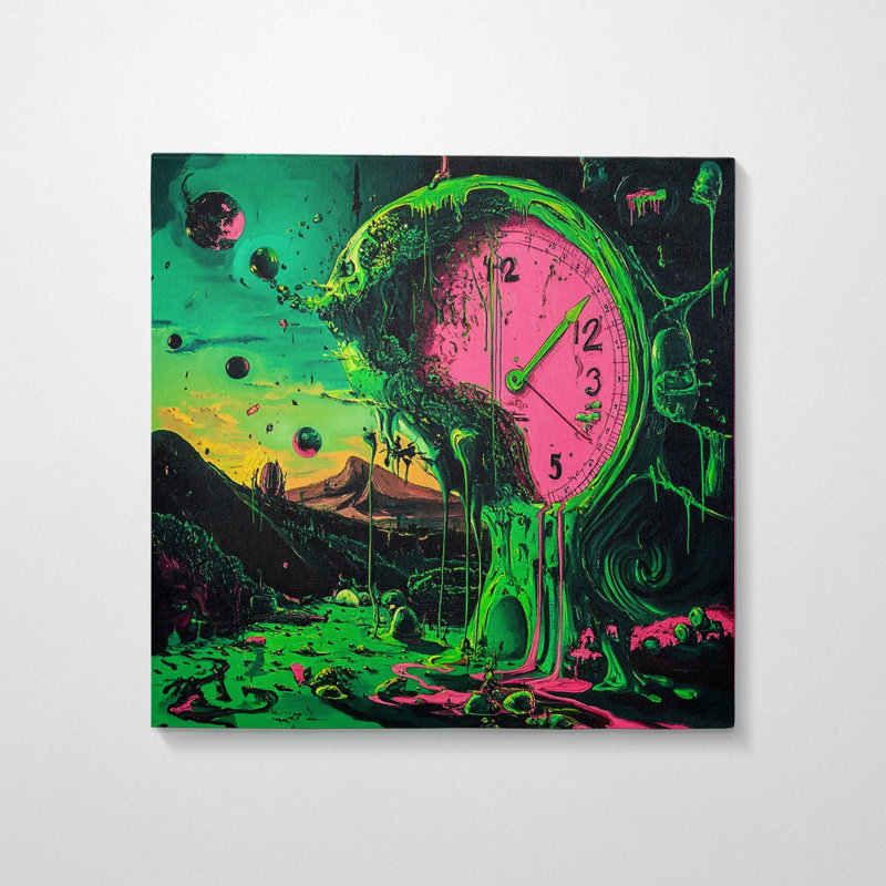Peinture décorative sur toile