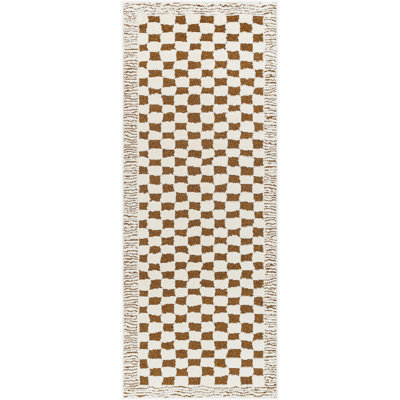 Freud Checkered Area Rug