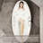 57.09"x33.46"Acrylic One-piece Seamless Freestanding Bathtub with Armrests