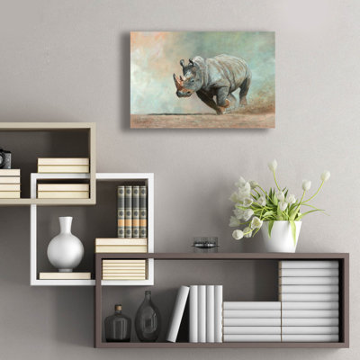 Bungalow Rose «Thunder Road2» par David Stribble, art mural en verre acrylique, 24 po x 16 po