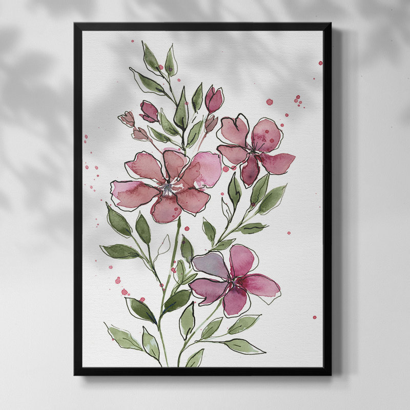 Bold Shape Shift I, Pas de tapis, Toile encadrée noire