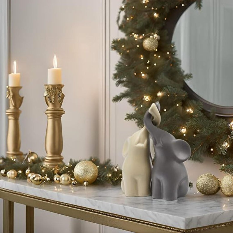 16cm Ceramic Animals Holiday Shaped Ornament