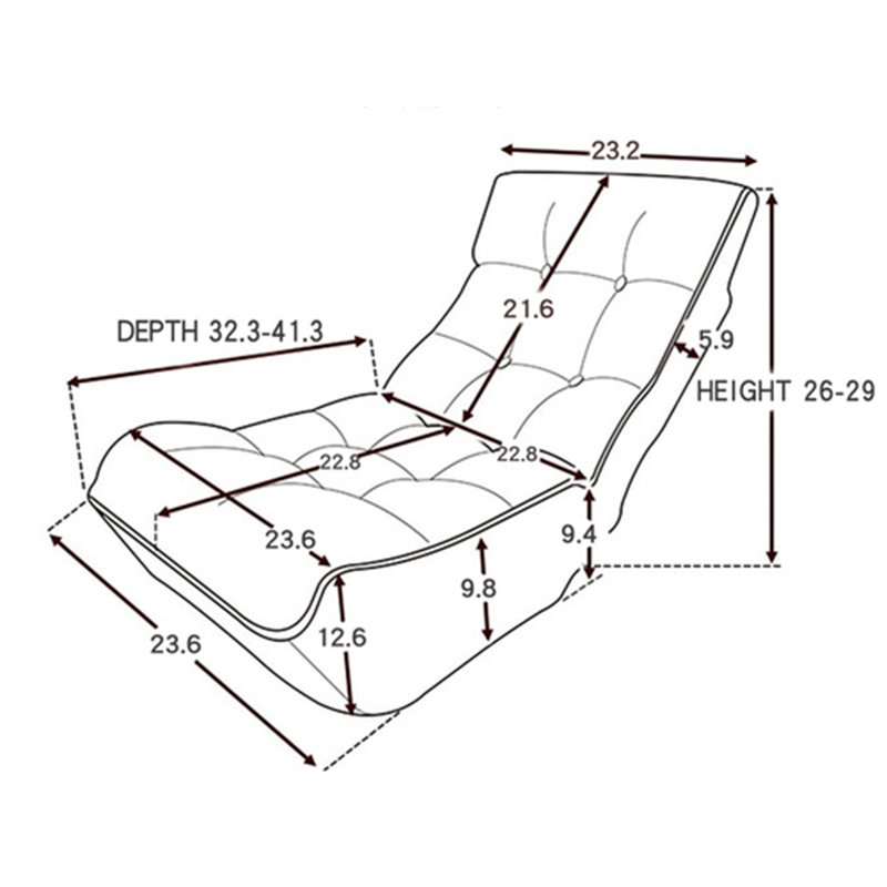 Ralphio Upholstered 41 " Linen Sleeper Sofa, Blue Linen