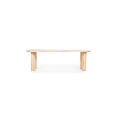 Dining Table Oval Solid Oak Dining Table