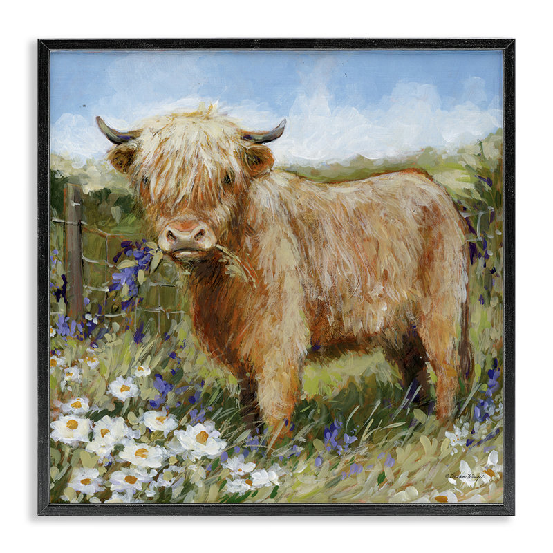 Art de giclée encadrée, par Susan Winget, Giclée encadrée noir minuit, H 12 po x l 12 po