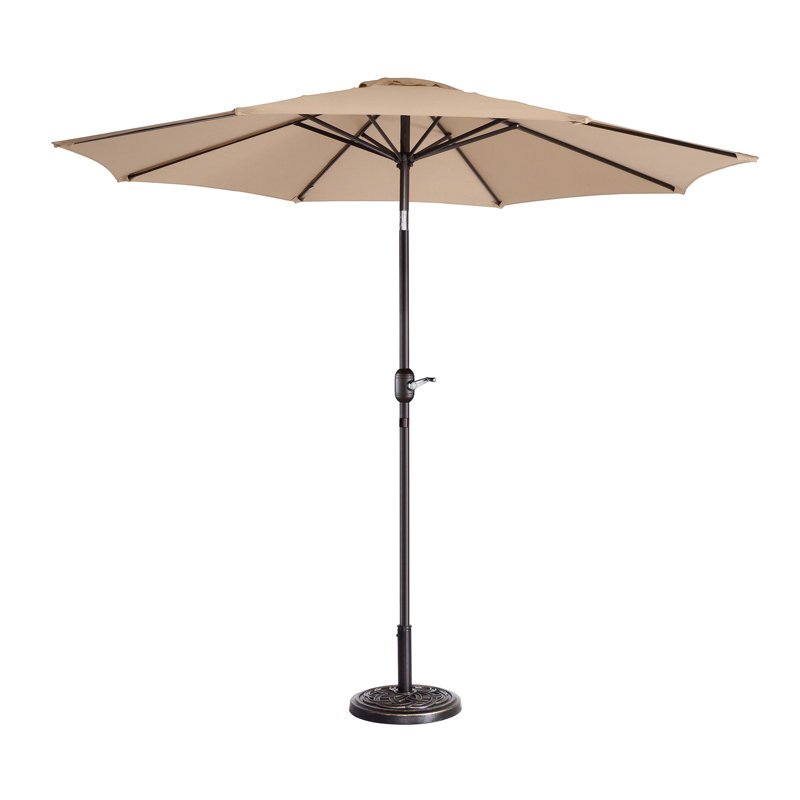 274.32cm Tilt Market Parasol, Beige