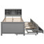 Platform Bed With Storage Headboard USB Trundle And 3 Drawers-1794593563-1794593562