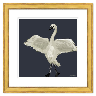 Swan Lilt Giclee Print by Dana Gibson