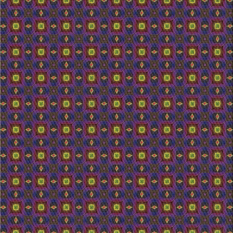 Geometric Indoor Rug, Square 8'