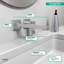 Metropol Low Flow Water Saving Wall Mounted Bathroom Faucet-41425809