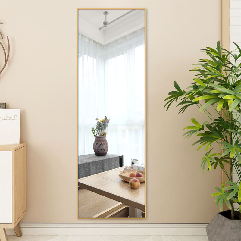 Gledhill Engineered Wood Flat Mirror, Gold