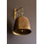 SUPPORT ANTI-CLOCHE EN LAITON ET MUR