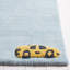 Storrie Hand Tufted Wool/Cotton in Light Blue/Yellow Area Rug-196463301