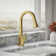 Riff Pull-Down Kitchen Sink Faucet with Three-Function Sprayhead, Single-Handle Kitchen Faucet