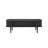 Aguilera 47.2" W Mid Century Coffee Table with Storage and Fluted Sliding Door-1165026258