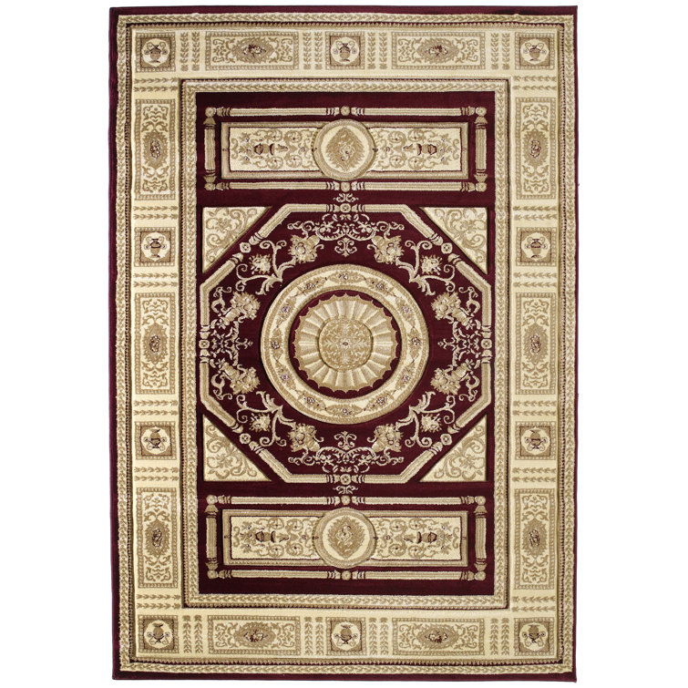 Tapis bordeaux Amera