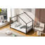 Lit plateforme simple en métal-287510667