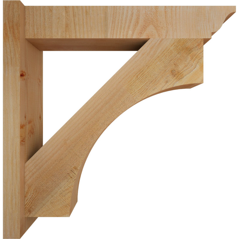 Persienne en bois Westlake, Sapin Douglas de 6 po (sciage brut), P 28 po x H 28 po