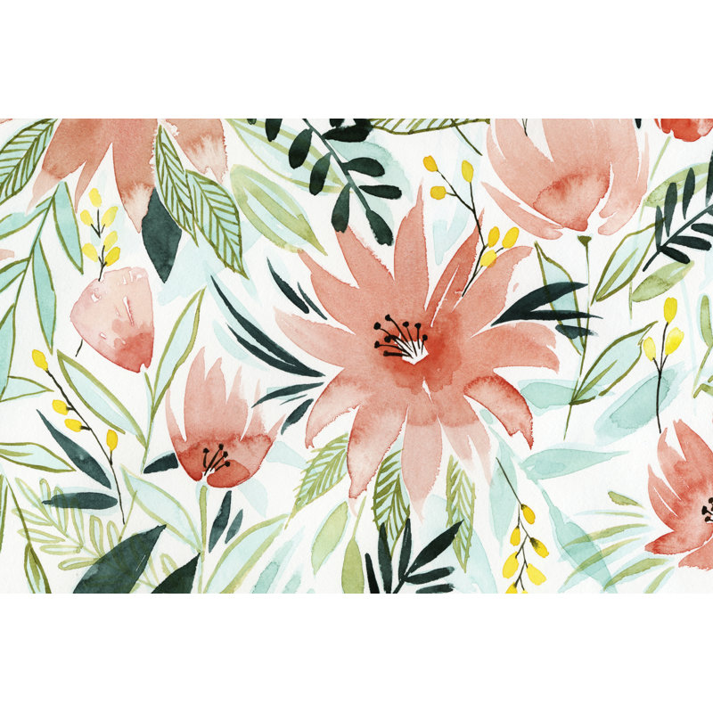 Tropical Drift I by Grace Popp - Wrapped Canvas Painting, 20cm H x 30cm W x 3.8cm D