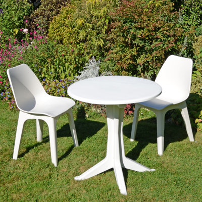 Rayville Bistro Table with 2  Chairs Garden Set