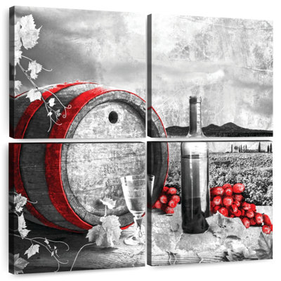 Yarlin Wine Barrel And Grapes Pop