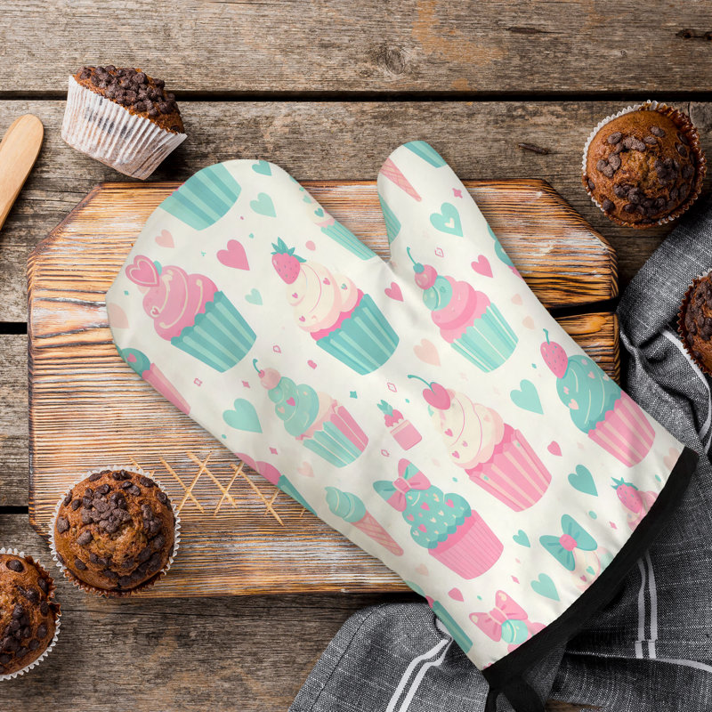 Couvre-oreiller en coton coeurs et bonbons Hearts & Sweets