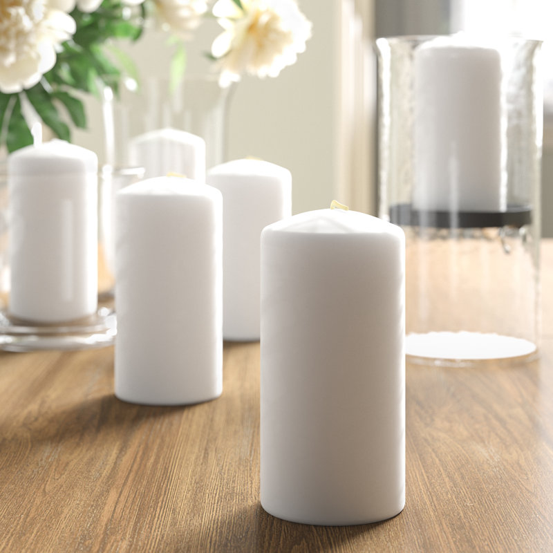 Unscented Pillar Candle