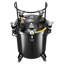 Réservoir de peinture à pression, pot à pression en acier robuste de 10,6 gallons / 40 L, pots de pression de peinture en aérosol avec trois raccords rapides pour un usage domestique, bricolage, créations artistiques, réservoir de grand diamètre