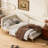Upholstered Daybed with Headboard and Armrest-100202015-100202010