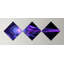 « purple brillante bougie », impression à multiples images sur toile