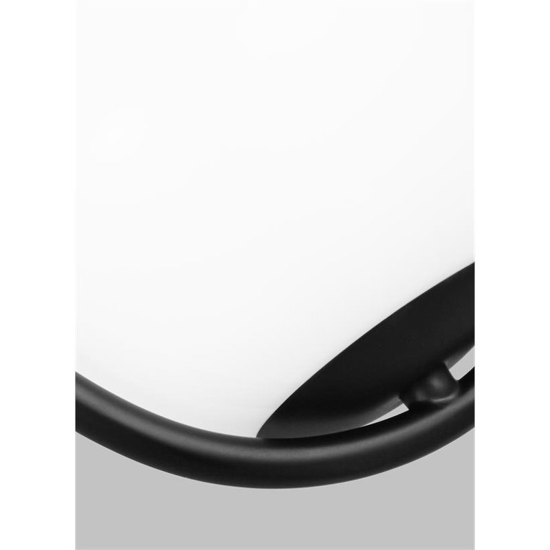 Akara Dimmable Bath Sconce, Midnight Black