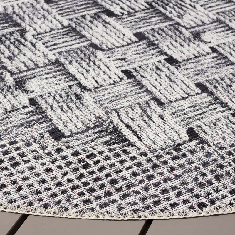 Tapis intérieur / extérieur Addisyn 500 Performance, Rond 6 pi 6 po
