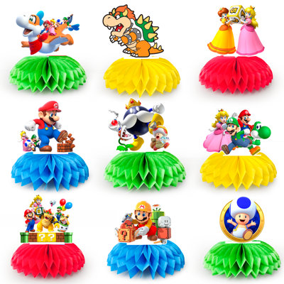 Centres de table en nid d'abeille Mario
