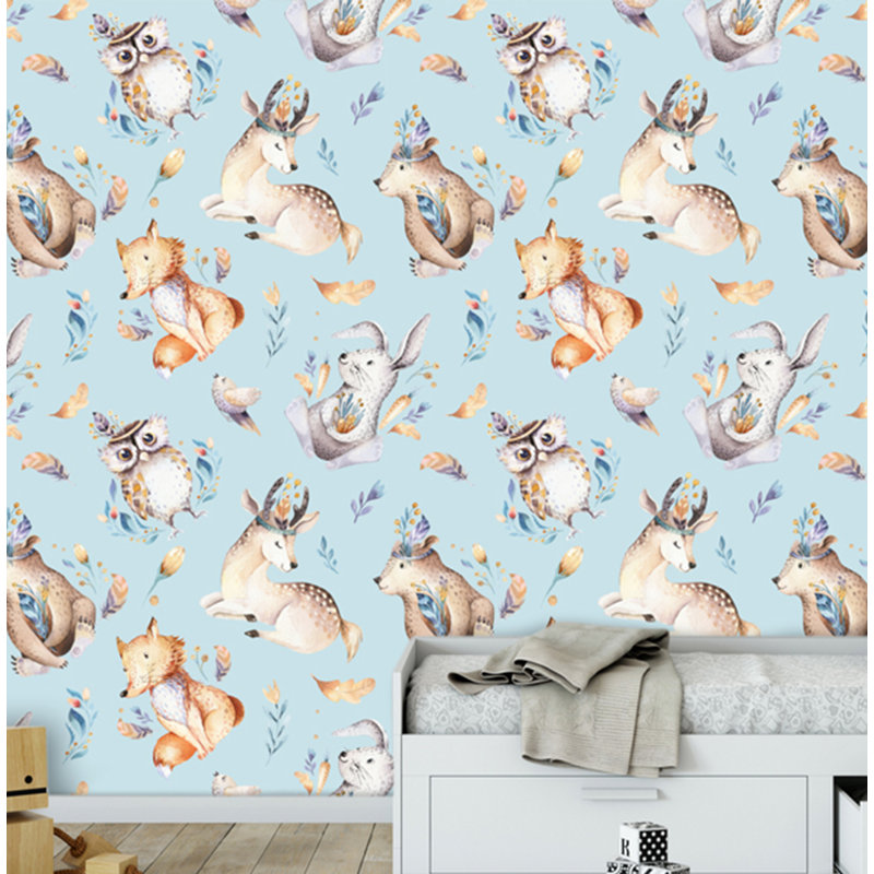 Deweese Peel & Stick Floral Roll