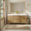 Meuble-lavabo 59,3 po avec deux lavabos en résine SMC, 2 portes et 2 tiroirs