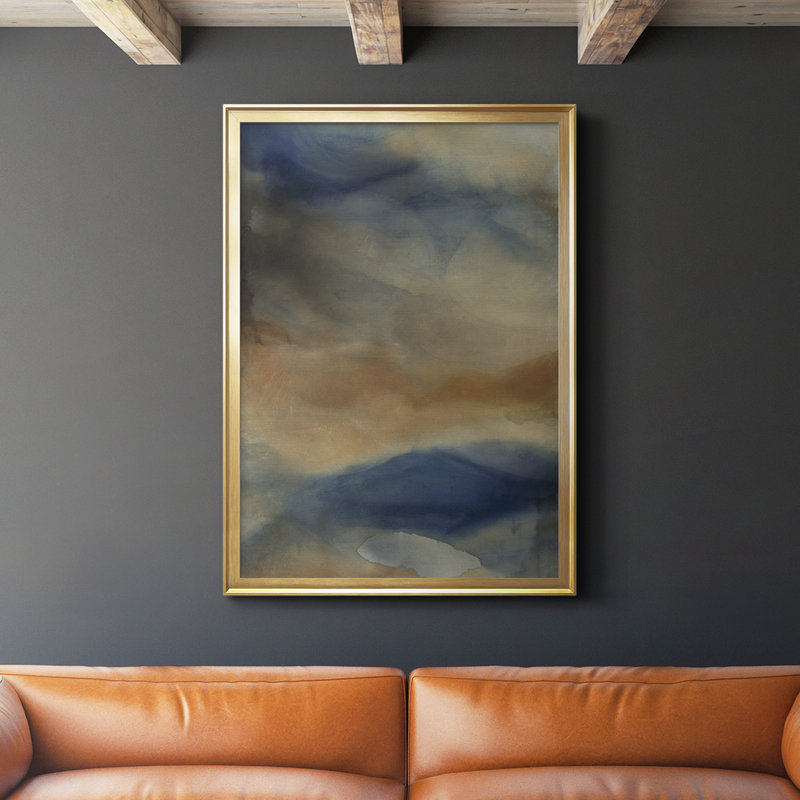 " Reflection ", Gold, 42.5" H x 30.5" W x 1" D