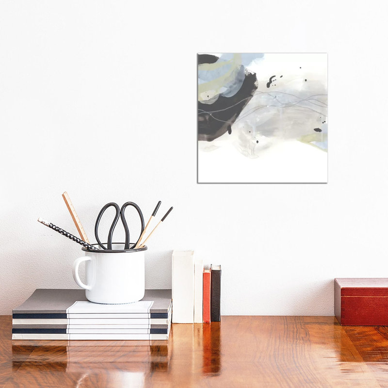 Wave Inflection II by June Erica Vess - Wrapped Canvas Gallery-Wrapped Canvas Giclée, 30.48cm H x 30.48cm W