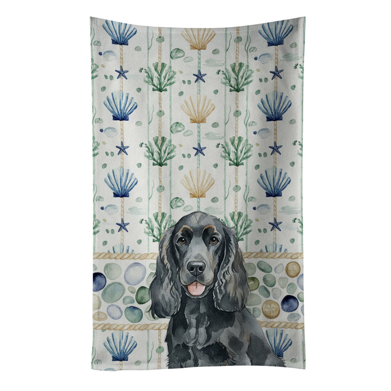 Serviette de cuisine Black Cocker Spaniel, Black Cocker Spaniel