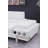 Maggi Convertible White Sectional