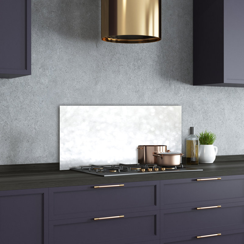 Bishon 50cm W x 100cm L Glass Peel and Stick Panel