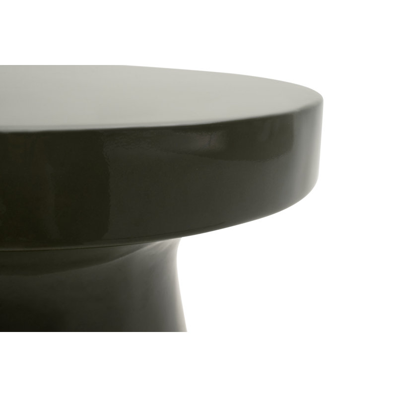 Lindgren End Table, Polished Olive