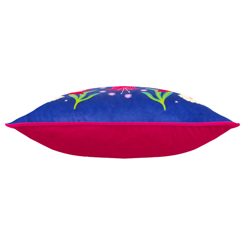 Fiesta Folk Floral Square Cushion