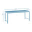 Bureau de table 72 po x 30 po, finition brune