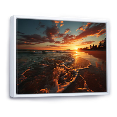 «Almustafa Sunset Beach Scenery II», reproduction sur toile